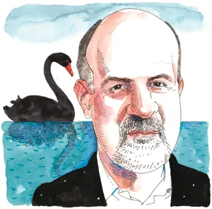 Illustration of Nassim Nicholas Taleb by Joe Ciardiello